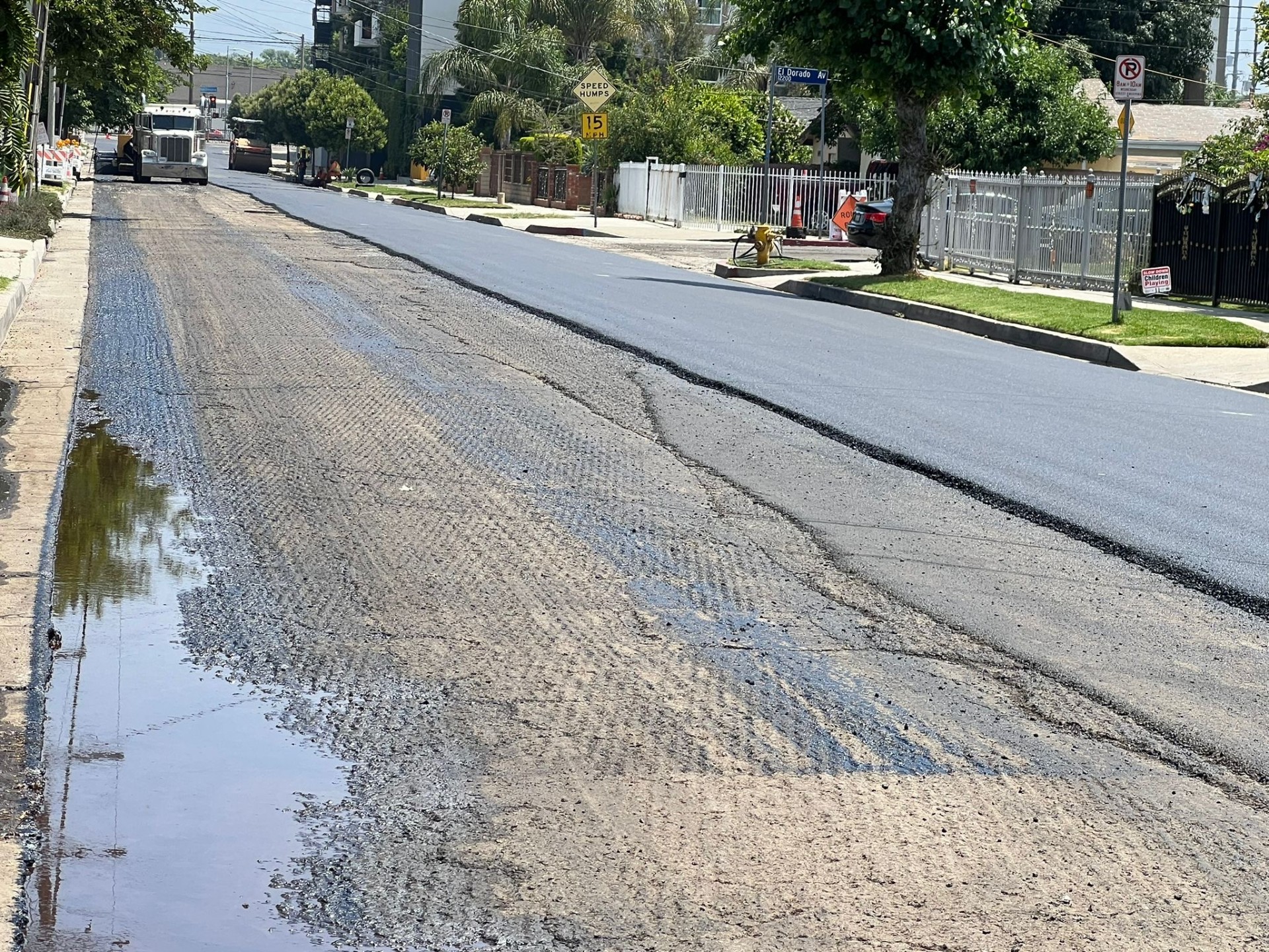 Overlay transition · El Dorado Ave