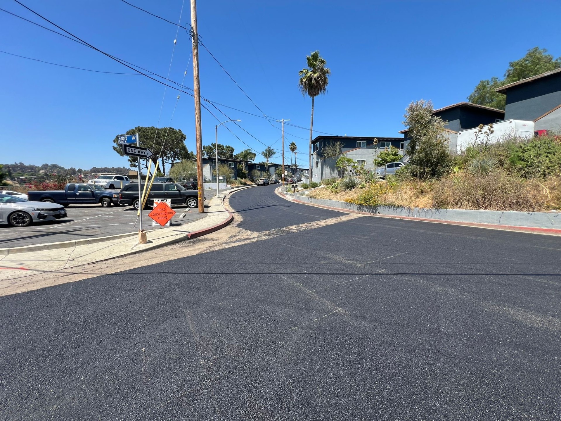 Hillside street repave · San Diego