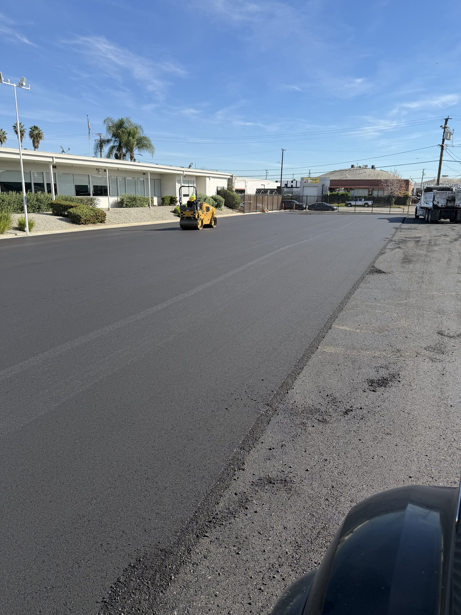 Commercial Lot Resurface
