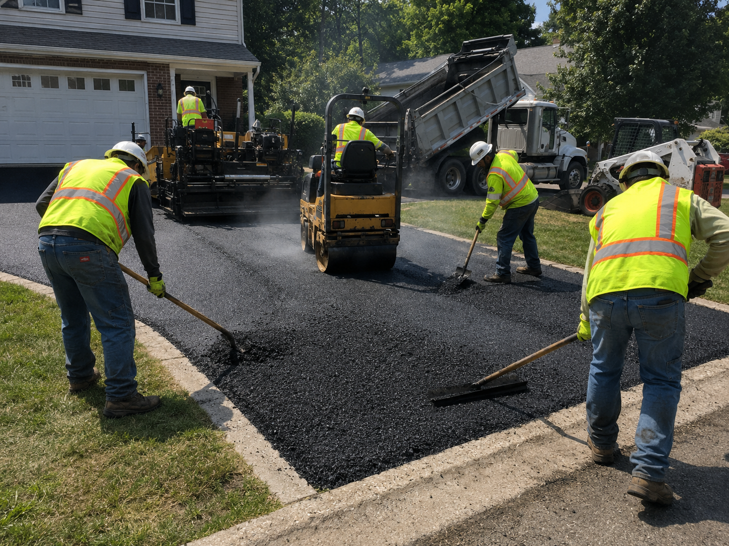 Driveway Paving & Compaction